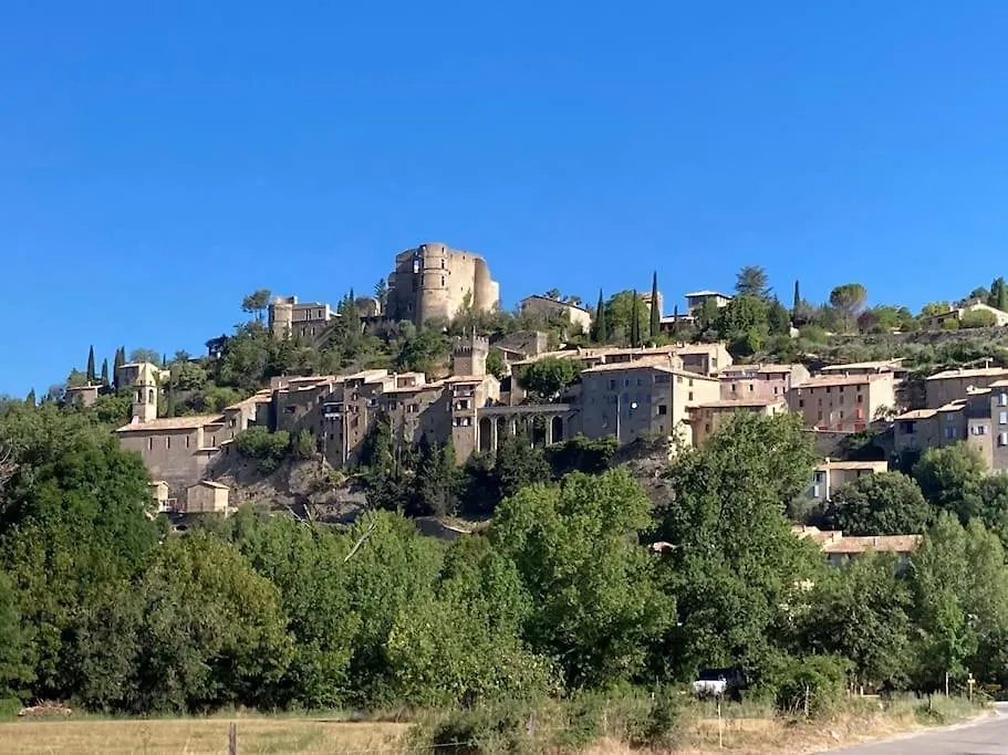La Vue Est Belle Apartman Montbrun-les-Bains 0*,  Franciaország